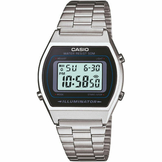 Men's Watch Casio B640WD-1AVEF Black Silver-0