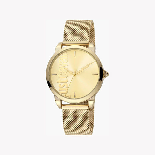 Just Cavalli Women's Gold Watch, Champagne Dial | Jc1l079m0055-0