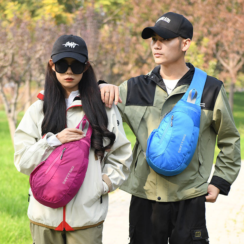 New Fashion Chest Package Shoulder Sling Pack Nylon Waterproof Bag-0