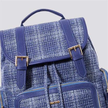 Tweed Diaper Backpack-3