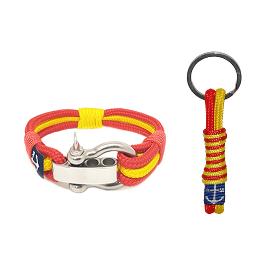 Spain Nautical Bracelet and Keychain-0