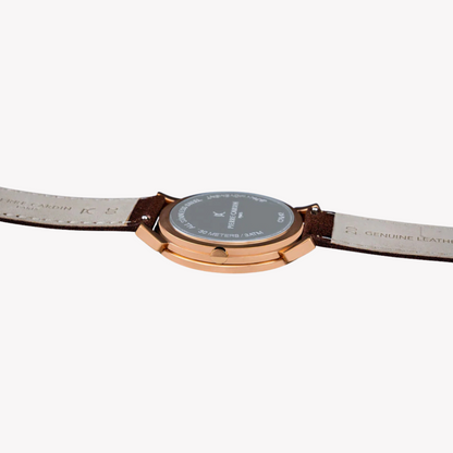 Pierre Cardin Men's Brown Leather Watch, Blue Dial | Cpi.2054-3