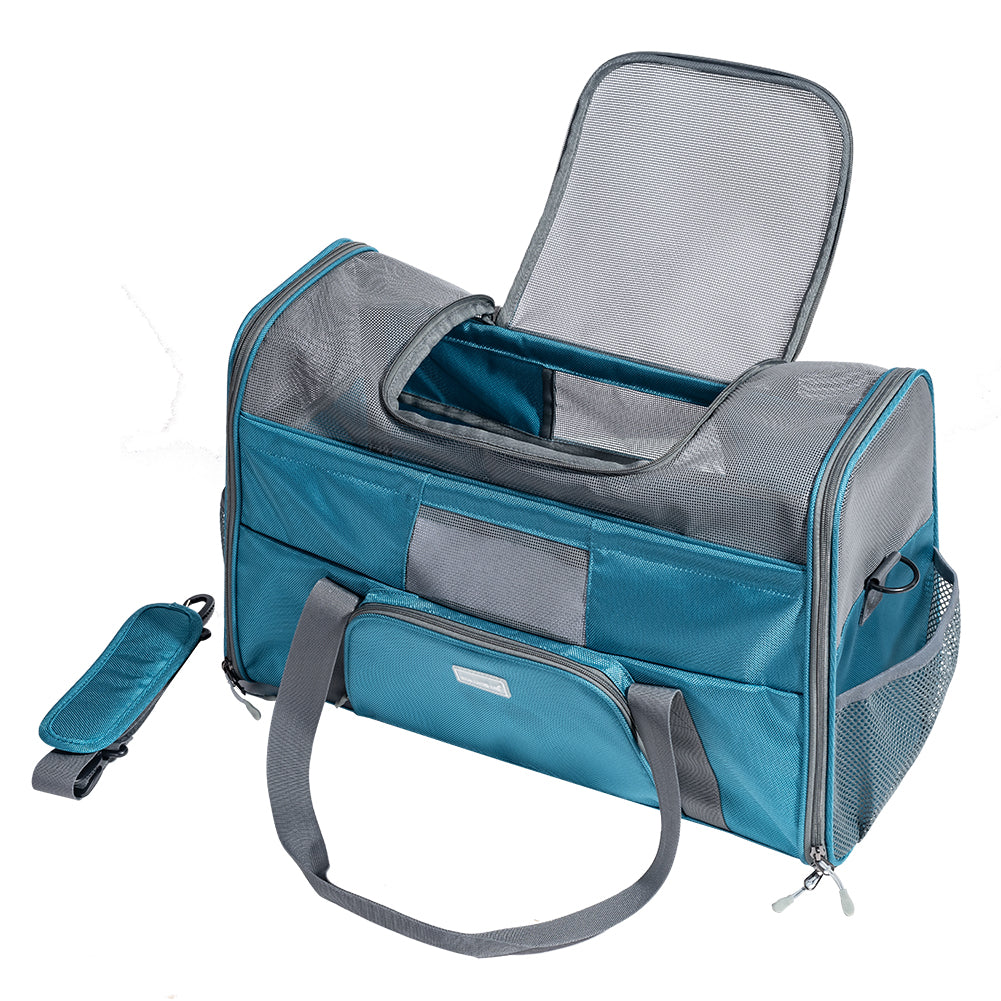 Pet Carriers for Small Medium Cats Dogs Puppies of 15 Lbs-0