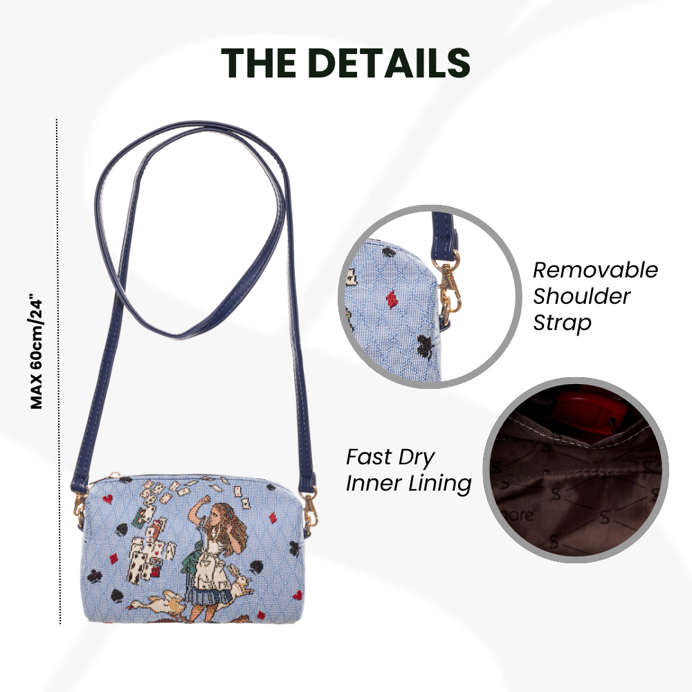 Alice in Wonderland Nothing but Cards - Hip Bag-2