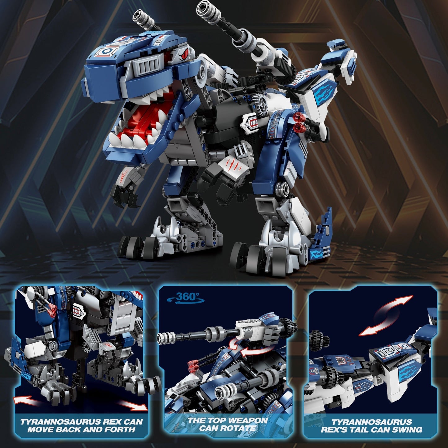Cyber T-Rex | 948pcs-4
