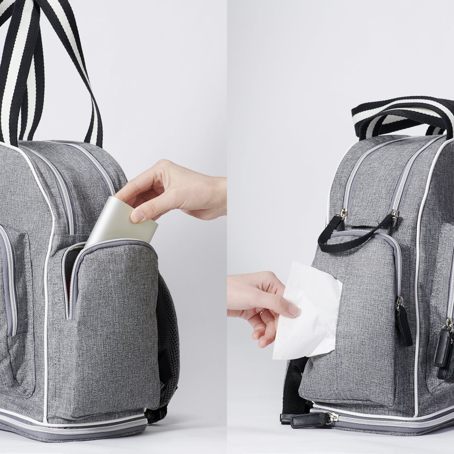 Large Capacity Expanding Diaper Bag-3