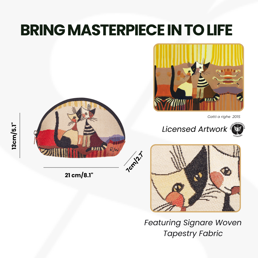 Rosina Cat Cappia - Cosmetic Bag-2