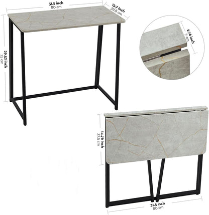 Small Foldable Computer Desk For Home Office Everyday Use-2