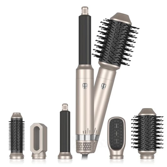 5 In 1 Hair Dryer Brush-0