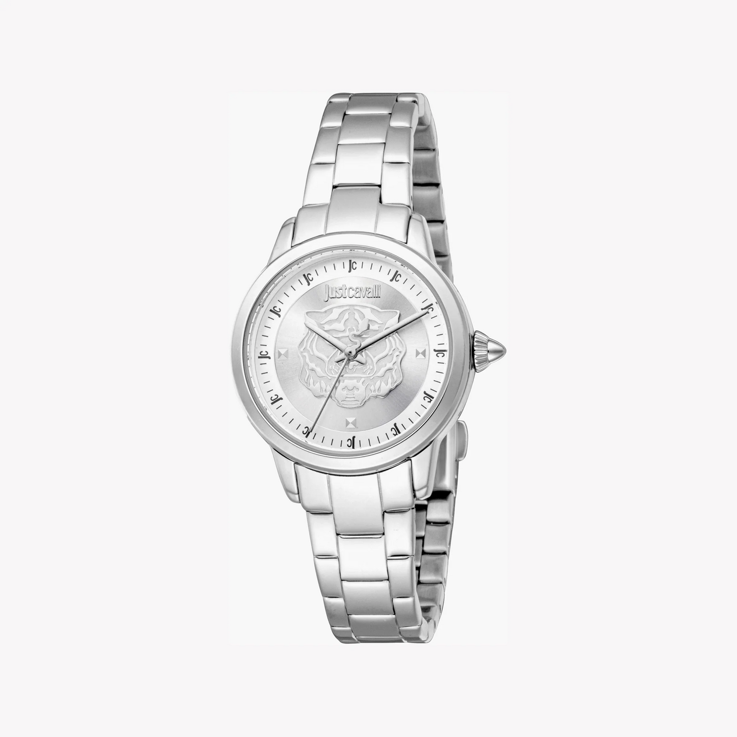 Just Cavalli Women's Silver Watch, Silver Dial | Jc1l334m0045-0