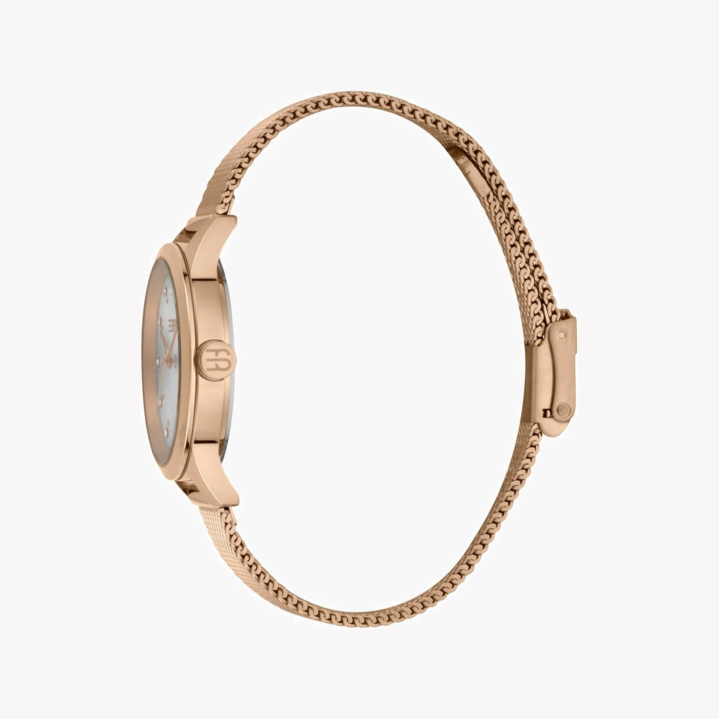 Esprit Women's Rose Gold Stainless Steel Watch, Silver Dial | ES1L259M1095-1