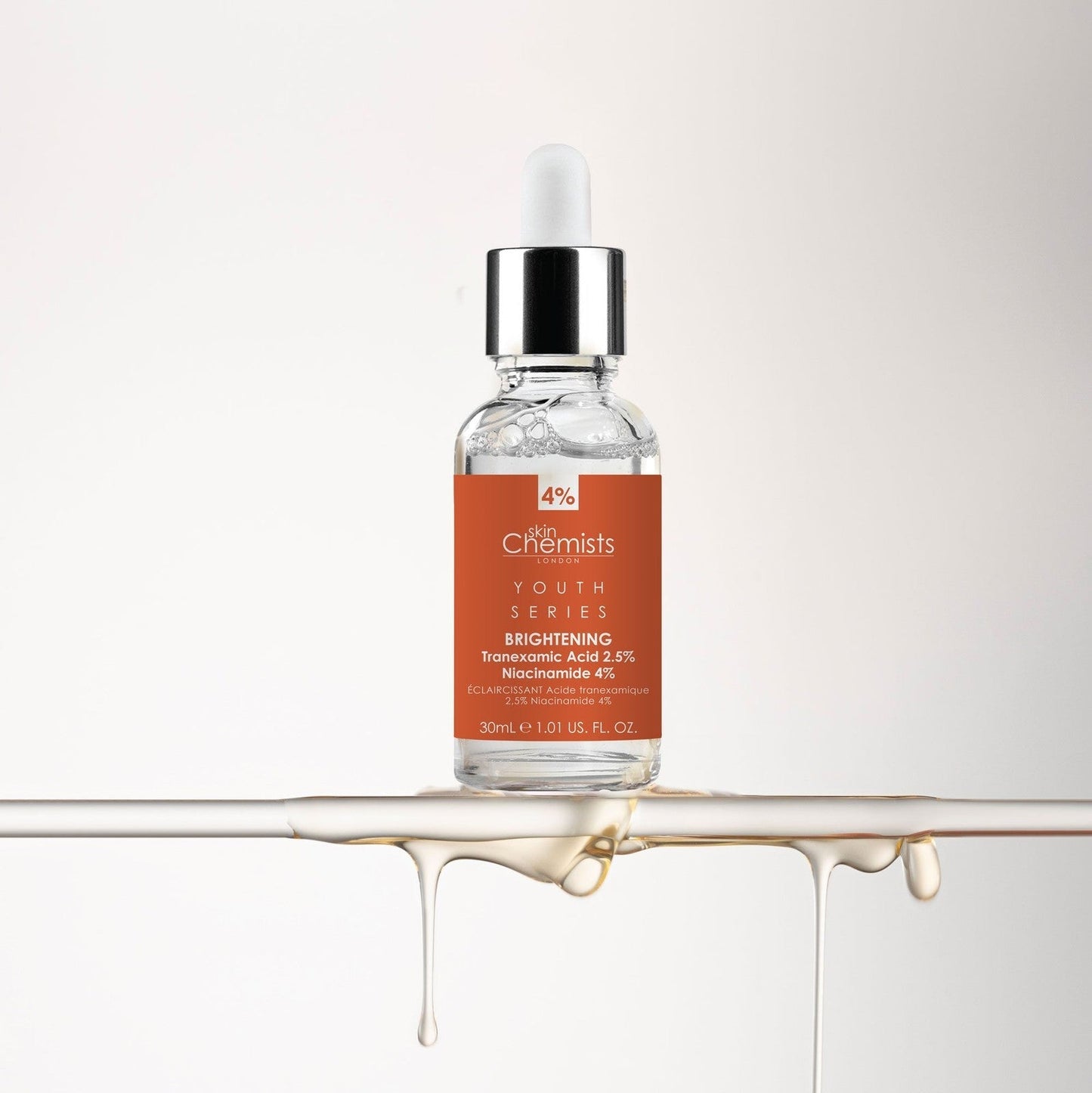 Tranexamic Acid 2.5%, Niacinamide 4% Brightening Facial Serum 30ml-2