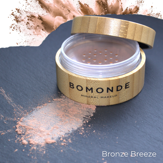 Vegan Mineral Bronzer & Brush Set – Natural Glow Duo-1