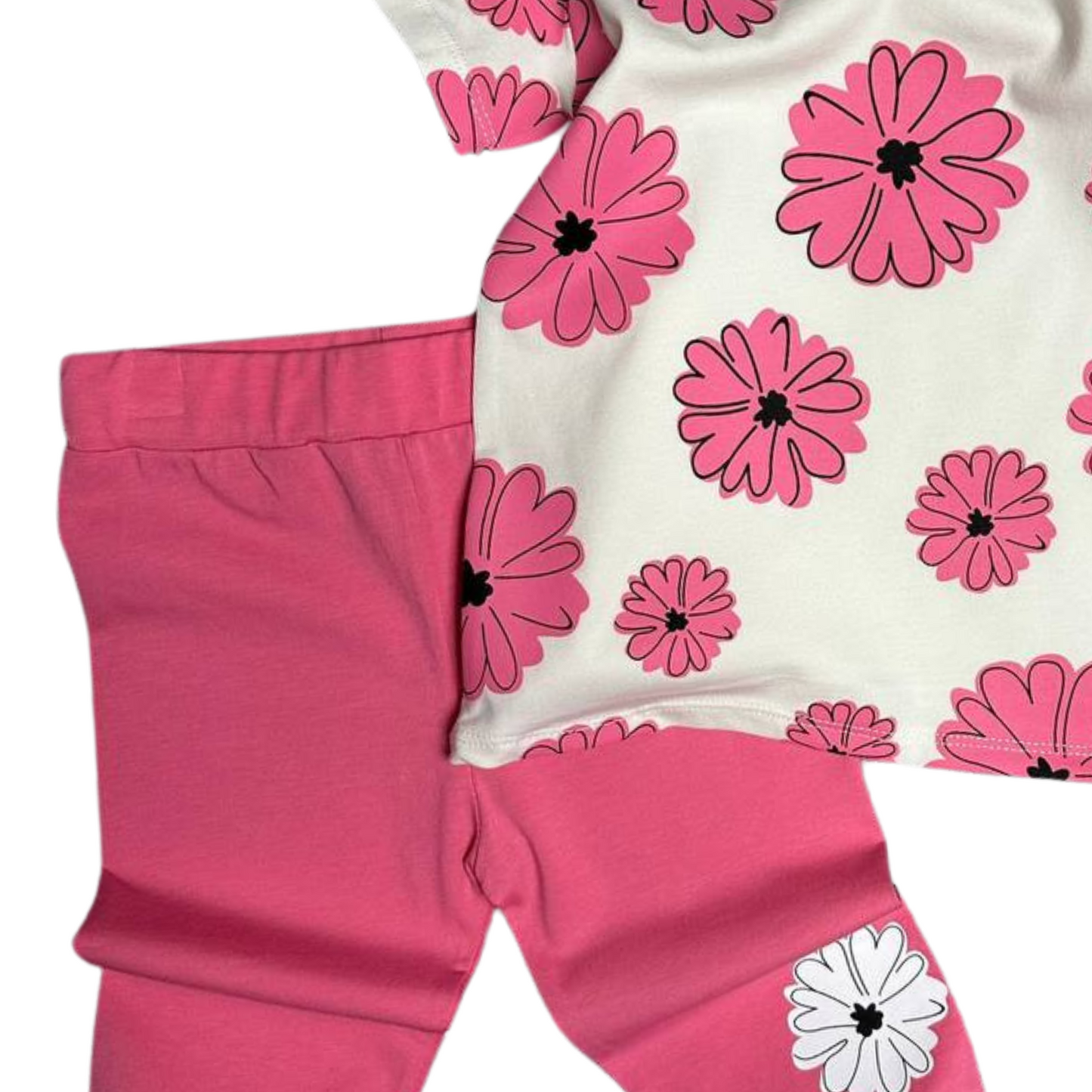 Zara's Flowers Leggings Set-4