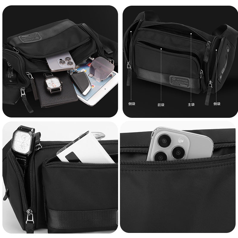 Running Waist Pack Outdoor Women Men Hydration Belt Gym Trail Fitness Jogging Waist Bag-2