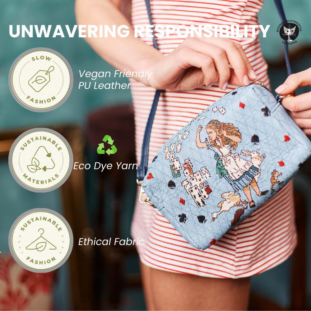 Alice in Wonderland Nothing but Cards - Hip Bag-3