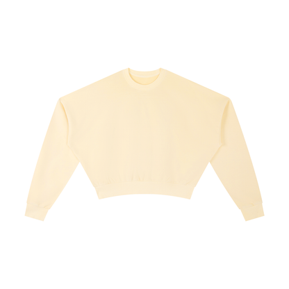 Vintage Washed Cropped Sweatshirt-3