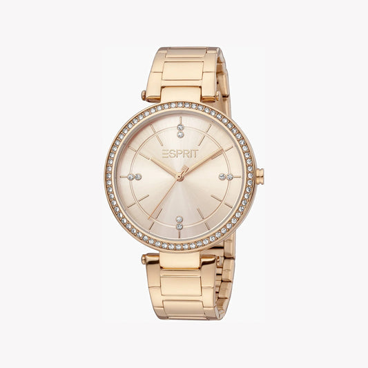 Esprit Women's Rose Gold Watch, Stainless Steel | Es1l090m0035-0