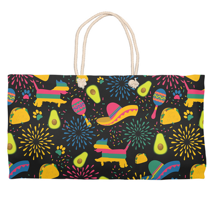 Taco Pawty Weekender Tote-0