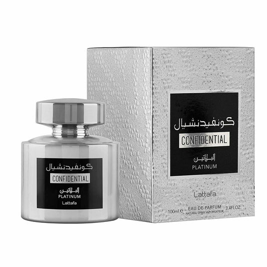 Men's Perfume Lattafa CONFIDENTIAL PLATINUM-0