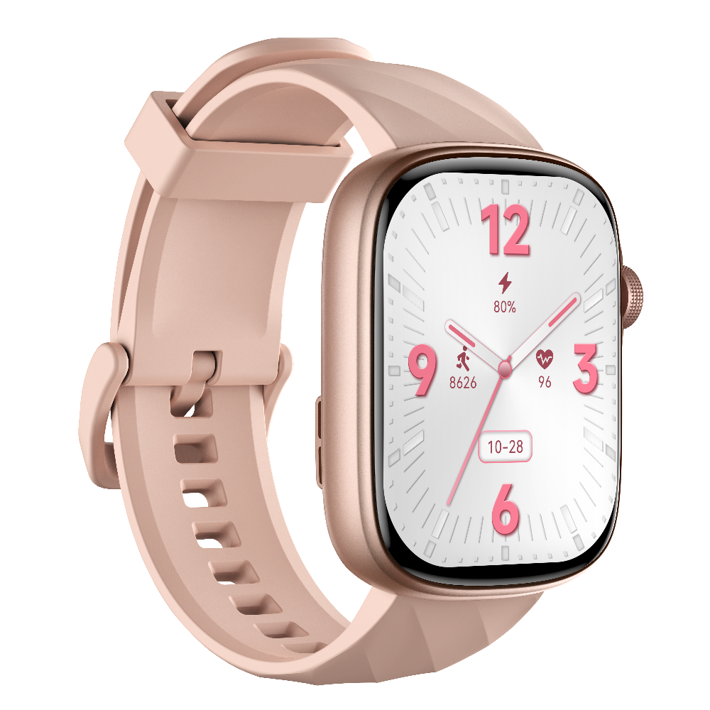 Smart Eco Drive Watch for Women, 1.95'' AMOLED Ultra-Clear Screen Activity Trackers with Heart Rate/Sleep/SpO2 Monitor, Smartwatch for iPhone/Samsung/Android-5