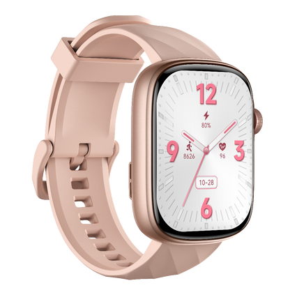 Smart Eco Drive Watch for Women, 1.95'' AMOLED Ultra-Clear Screen Activity Trackers with Heart Rate/Sleep/SpO2 Monitor, Smartwatch for iPhone/Samsung/Android-5