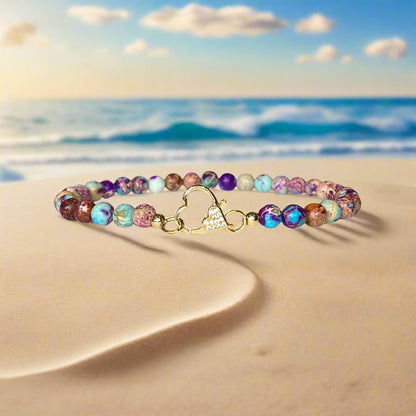 Bella Heart Anklet-1