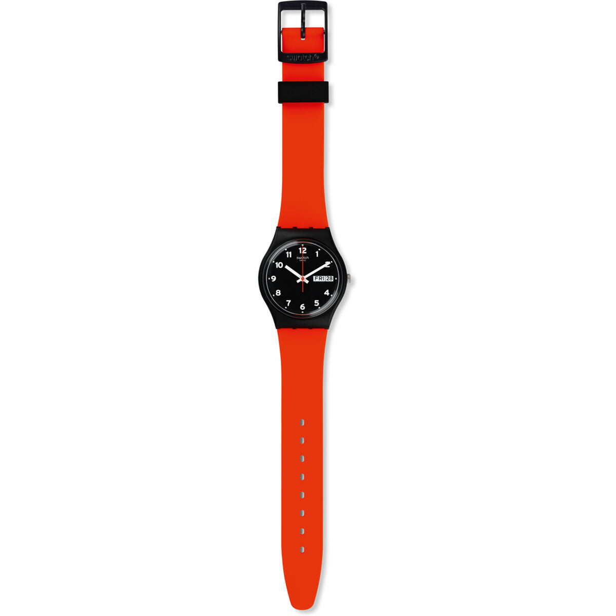 Unisex Watch Swatch RED GRIN (Ø 34 mm)-1