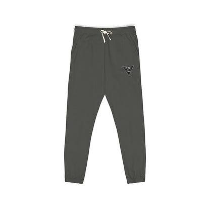 Fleece Sweatpants — Relaxed Garment-Dyed Joggers with Small Chest Triangle Logo-0