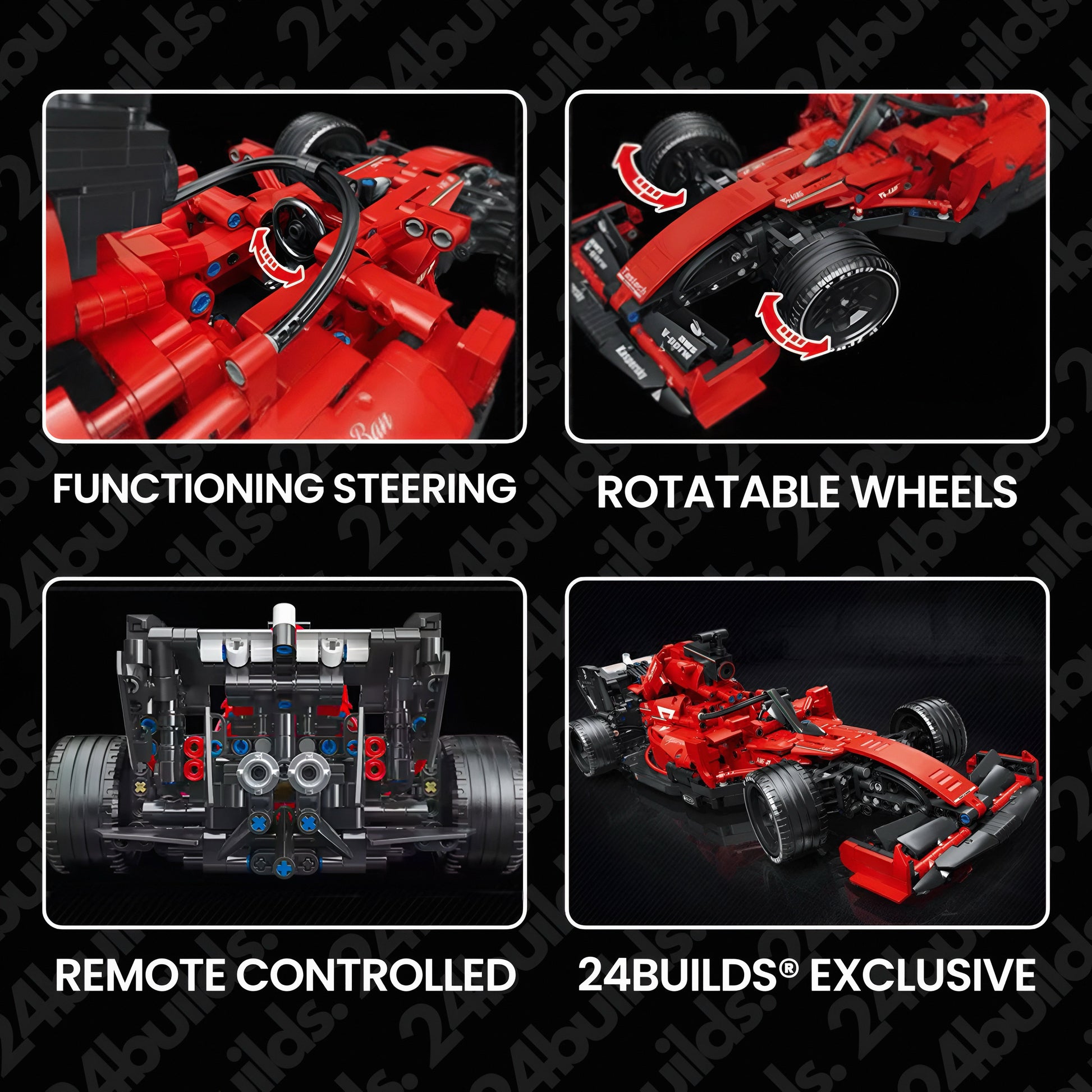 Remote Controlled 2020 Italian Single Seater | 1392pcs-1