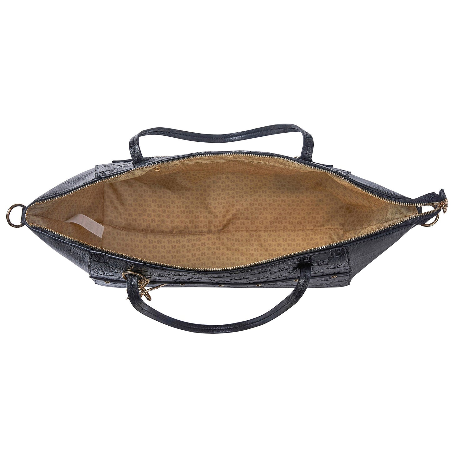 Caroline Vegan Leather Weekender Tote Bag-2