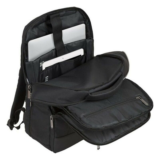 Rucksack for Laptop and Tablet with USB Output Safta Business-1