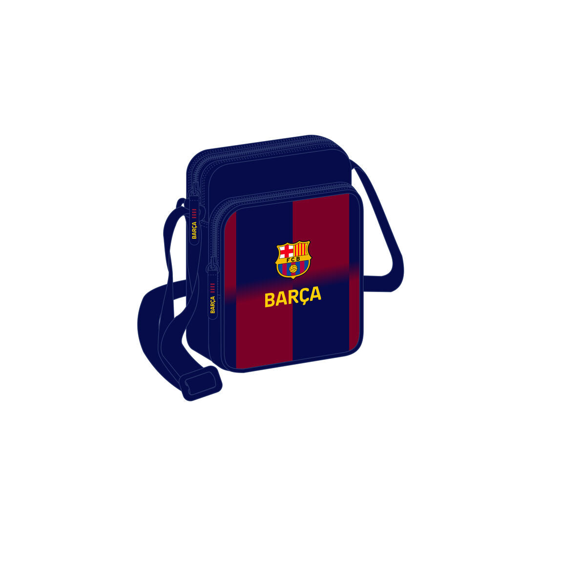 Shoulder Bag F.C. Barcelona 16 x 22 x 6 cm-1