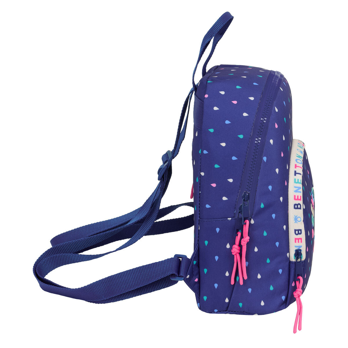 Rucksack Benetton Drop Multicolour 25 x 30 x 13 cm-3