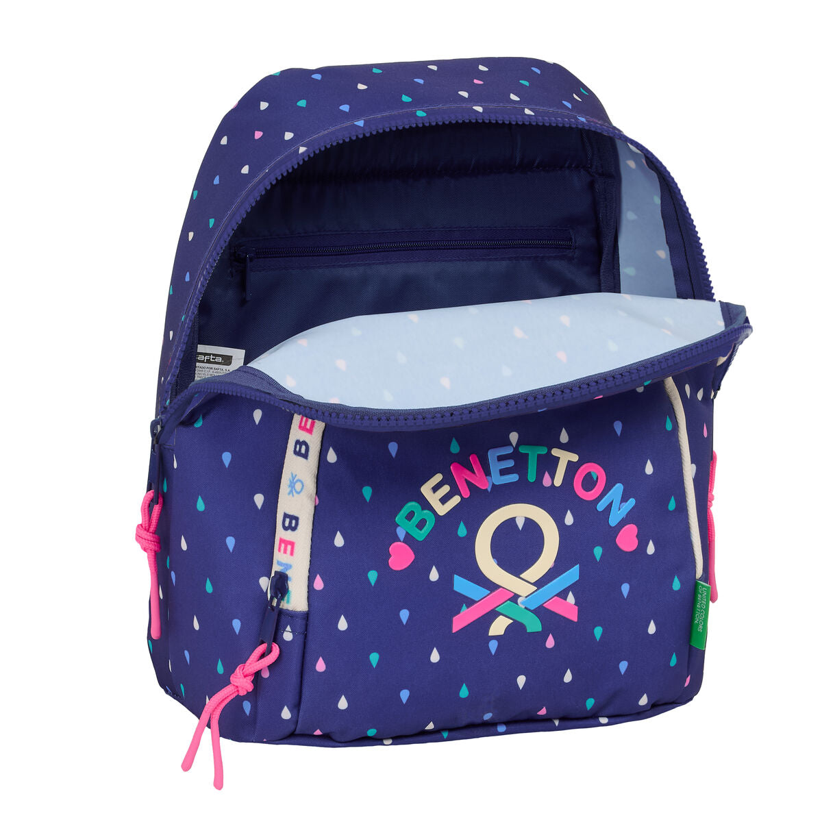 Rucksack Benetton Drop Multicolour 25 x 30 x 13 cm-2