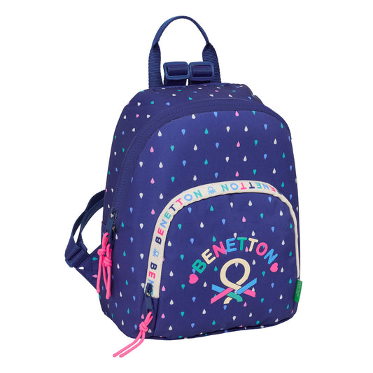 Rucksack Benetton Drop Multicolour 25 x 30 x 13 cm-0