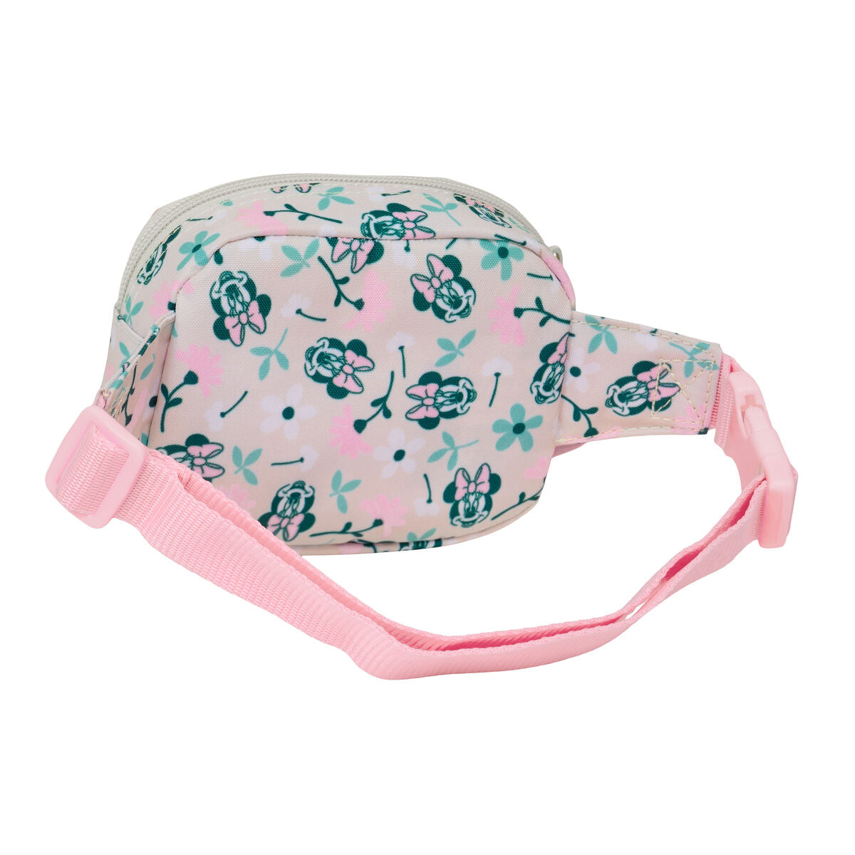 Belt Pouch Minnie Mouse Minty Pink 14 x 11 x 4 cm-2