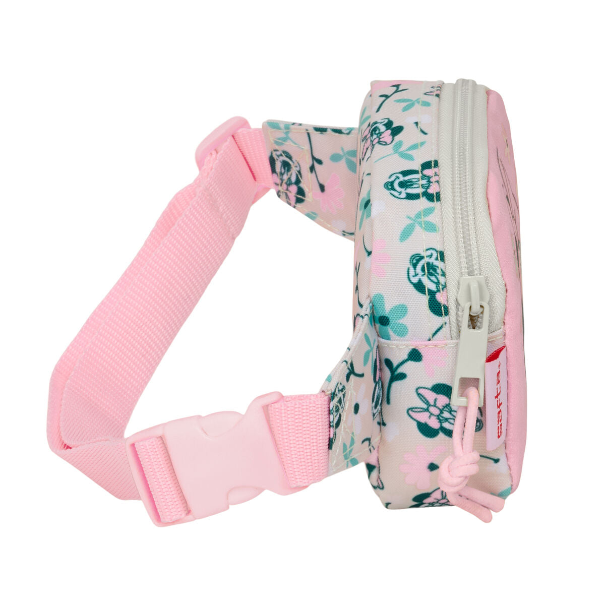 Belt Pouch Minnie Mouse Minty Pink 14 x 11 x 4 cm-1