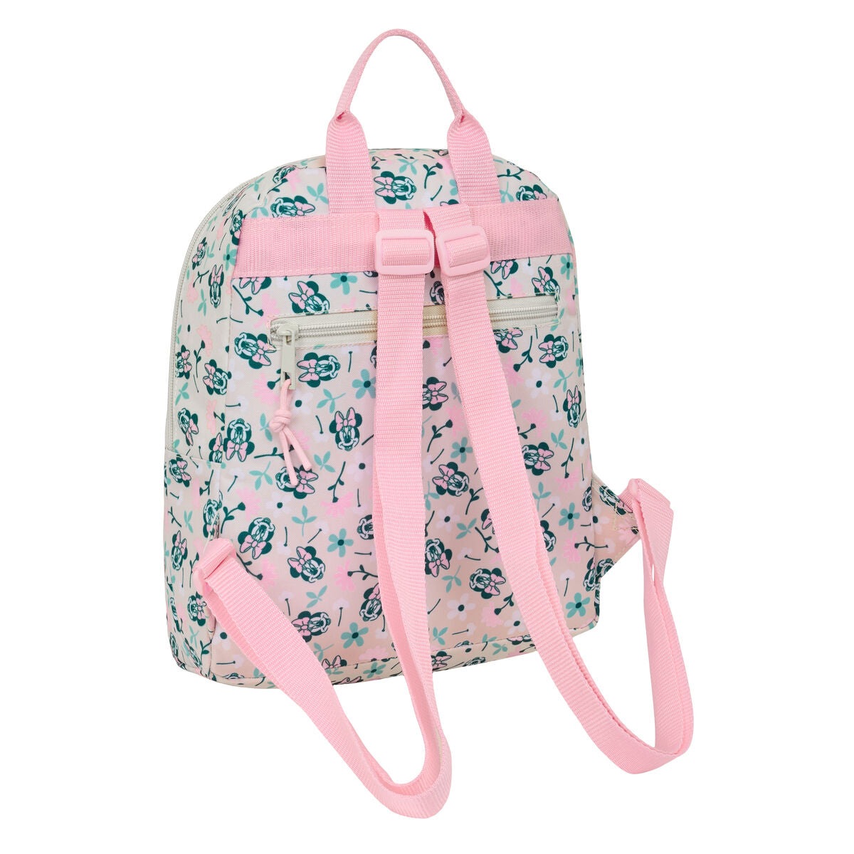 Rucksack Minnie Mouse Minty Pink 25 x 30 x 13 cm-1