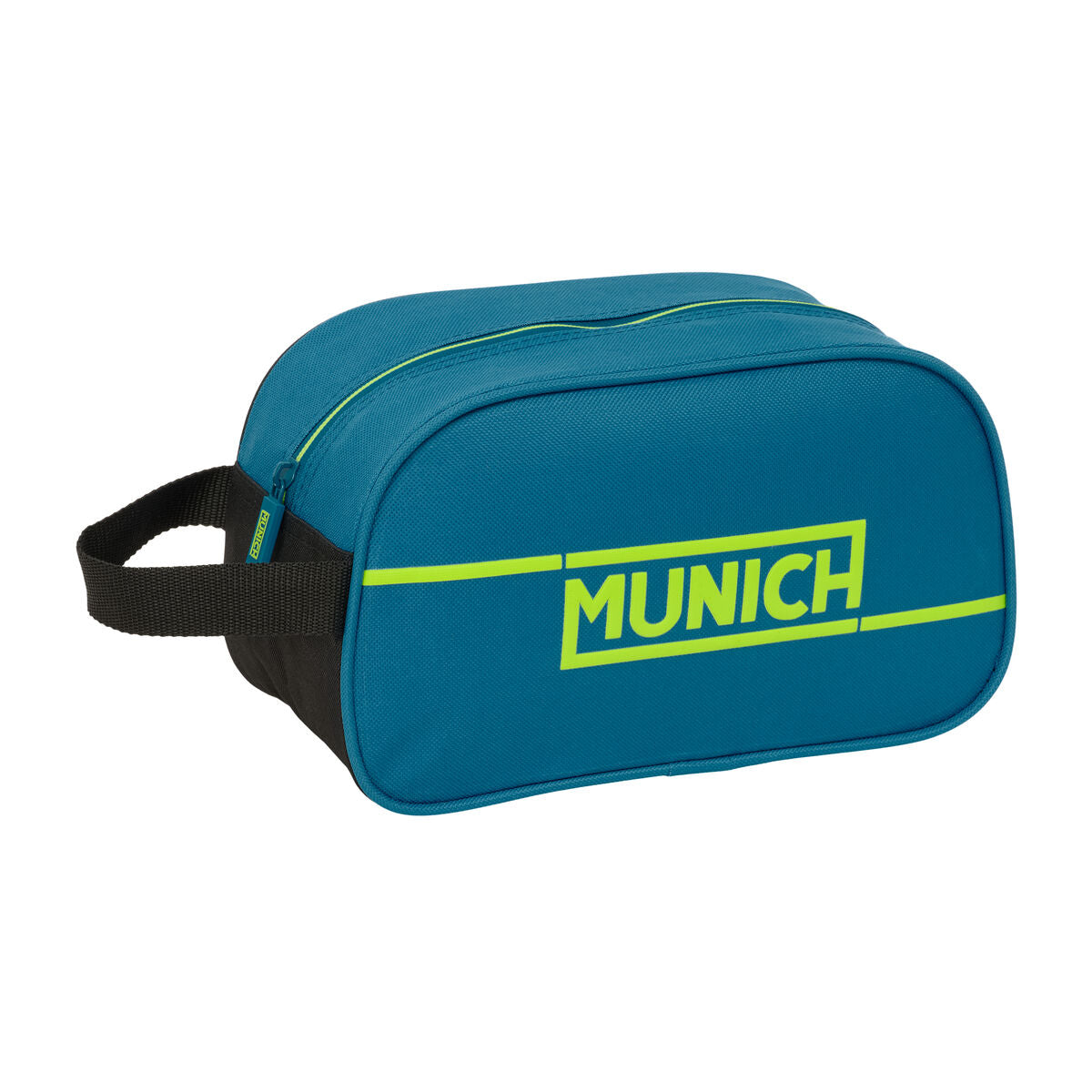 Travel Vanity Case Munich Land Black Green 26 x 15 x 12 cm-0