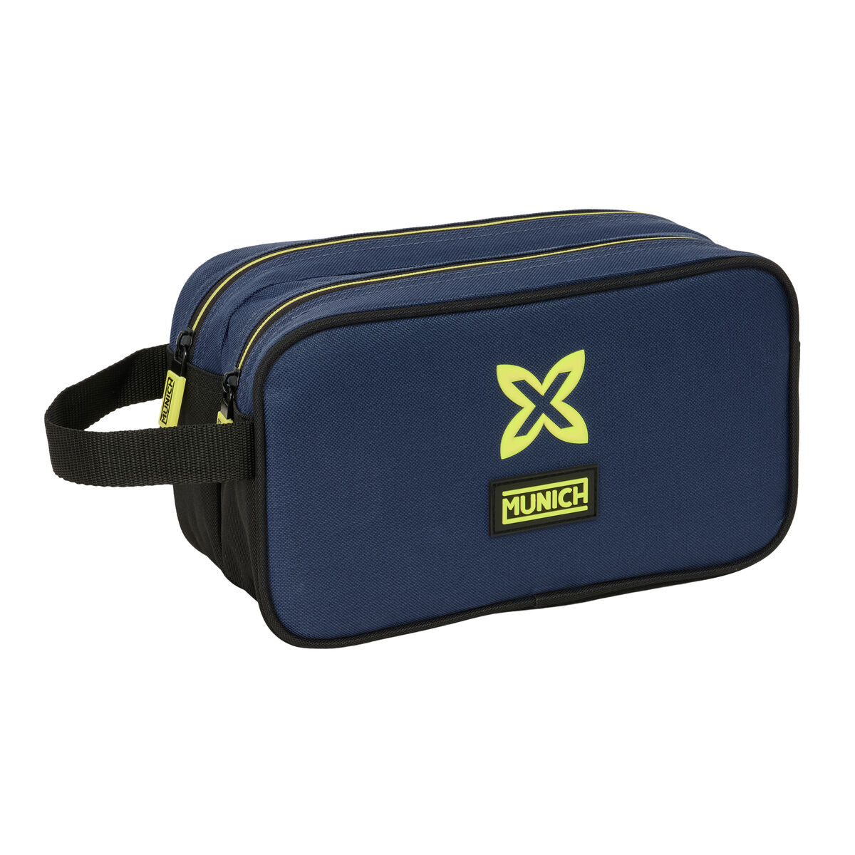 Travel Vanity Case Munich Track Blue Black 26 x 15 x 12.5 cm-0