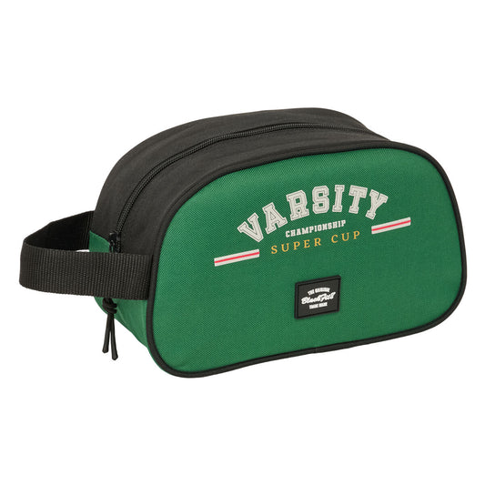 Travel Vanity Case BlackFit8 Varsity Black Green 26 x 15 x 12 cm-0