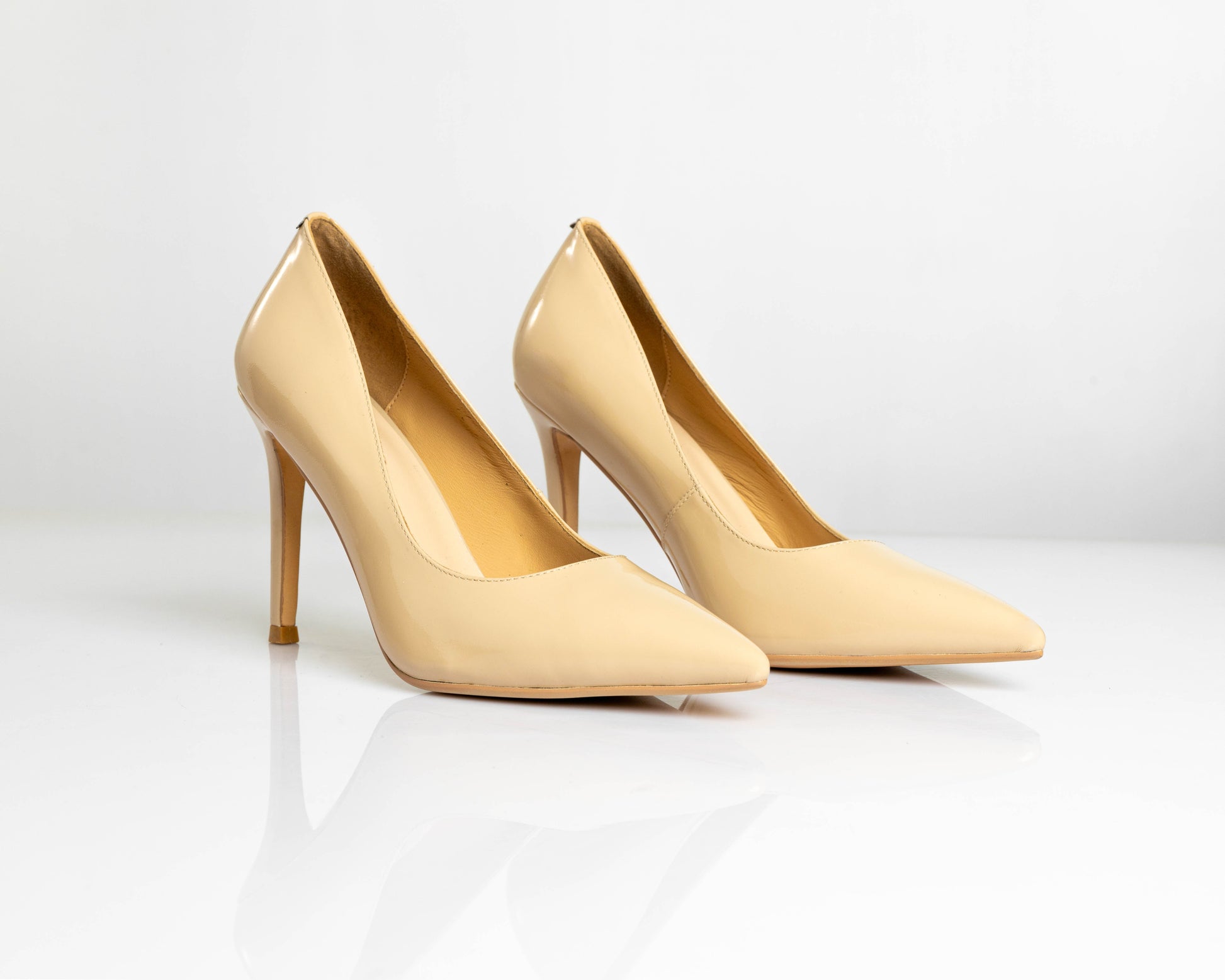 Capri - Beige High Heel Pumps-0