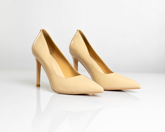 Capri - Beige High Heel Pumps-0