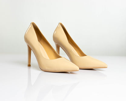 Capri - Beige High Heel Pumps-2