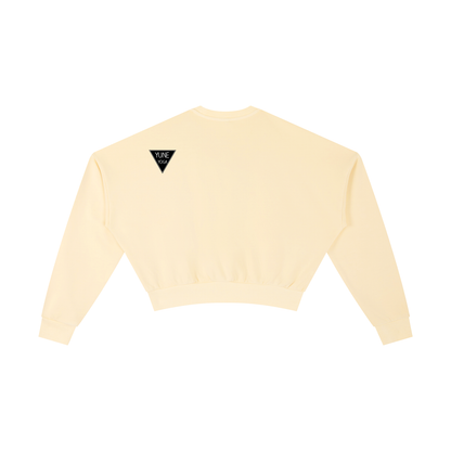Vintage Washed Cropped Sweatshirt-4