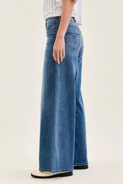 Judy Blue High Waist Palazzo Jeans-2