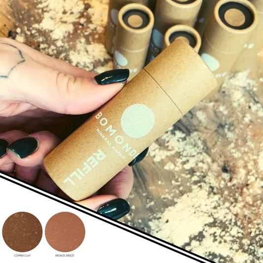 Vegan Mineral Bronzer Refill | Clean, Toxin-Free, Sustainable Sun-Kissed Glow