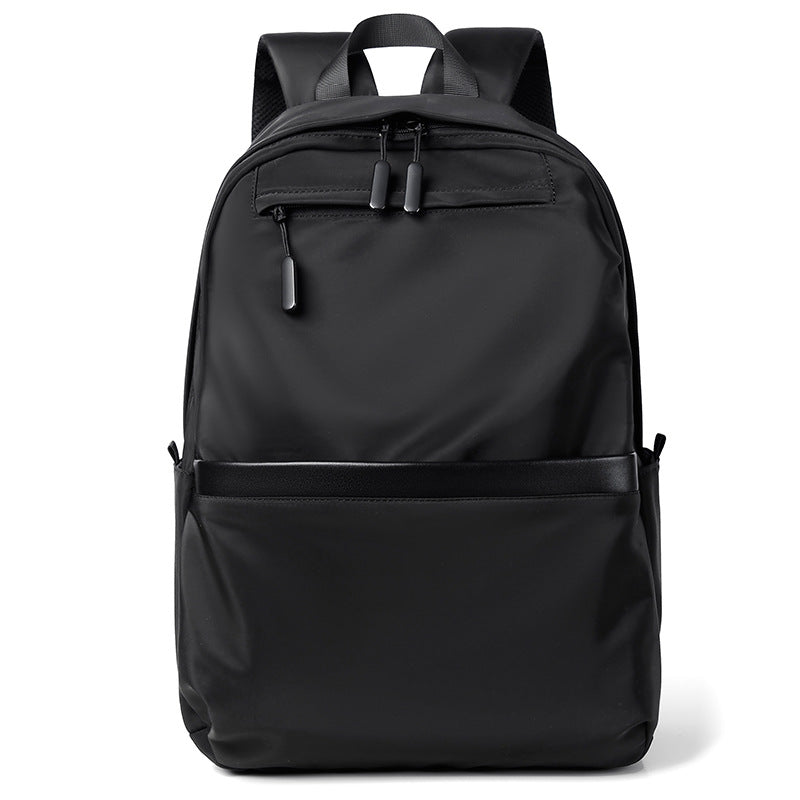 Premium Waterproof High-Density Nylon Backpack for Men & Women | Durable, Fashionable & Lightweight Urban Travel Bag | Black Laptop Backpack for Work, School & Daily Commute | Perfect for Urban Exploration & Minimalist Design Lover-5
