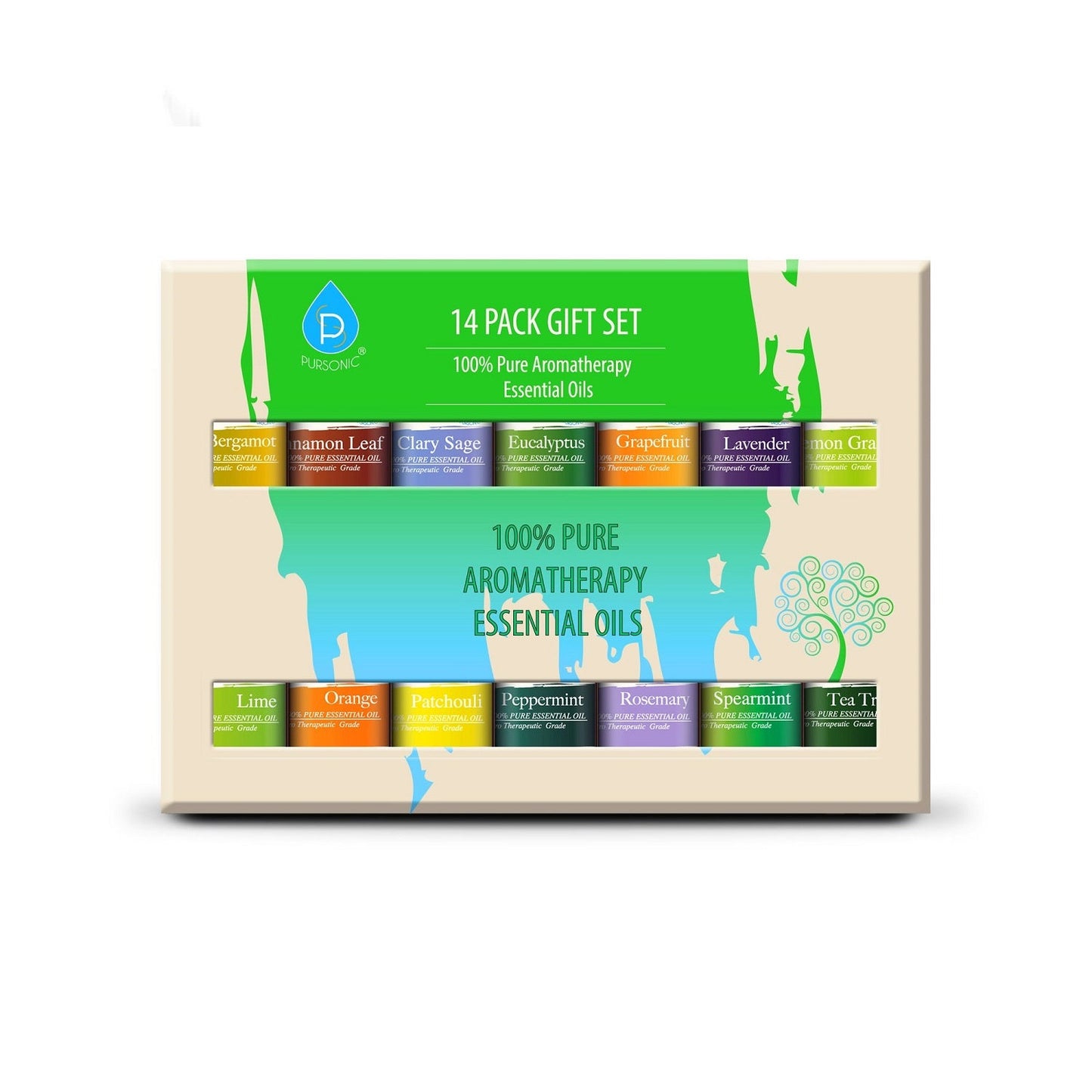 14 pack of 100% Pure Essential Aromatherapy Oils-0